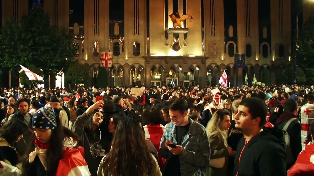 Massenproteste in georgien reißen nicht ab