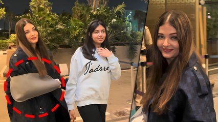 Aishwarya Rai Bachchan बेटी Aaradhya के साथ Cannes के लिए हुई रवाना, चोटिल देख फैन्स परेशान