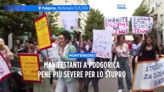 Montenegro: proteste contro lo sconto di pena a uno stupratore