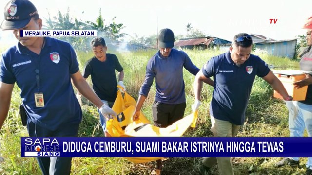Diduga Cemburu, Suami Tega Aniaya dan Bakar Istri hingga Tewas
