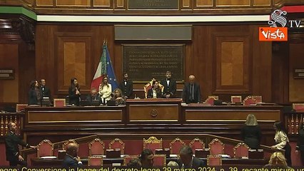 Devreto Superbonus, Senato vota fiducia con 101 voti a favore