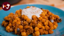 Esta receta de garbanzos es rápida y fácil de hacer además de original