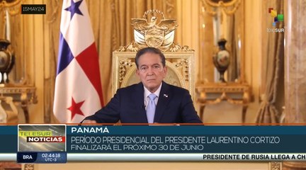 Presidente Laurentino Cortizo finalizará su mandato el próximo 30 de junio