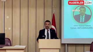 KKTC Dışişleri Bakanı Trabzon'da konuştu