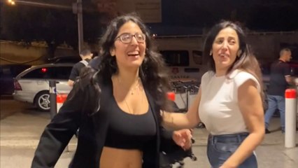 Emotional reunion at the airport signals the end of two years of separation