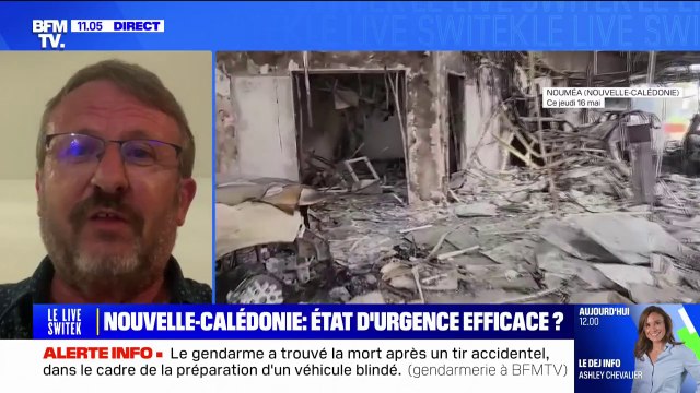 La nuit a été plus calme mais on constate énormément d'exactions : Gérard Piollet, Premier adjoint au maire de Dumbéa, en Nouvelle-Calédonie, fait le point sur cette nouvelle nuit d'émeutes