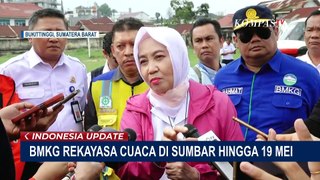 BMKG Rekayasa Cuaca di Sumbar hingga 19 Mei, Cegah Banjir Lahar Susulan