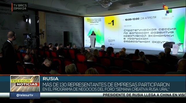 Distintos representantes participaron en Foro de Negocios en Cheliábinsk