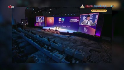 Momen Menhan Prabowo Menjadi Pembicara Pada Qatar Economic Forum yang Berlangsung 14-16 Mei 2024