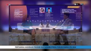 Momen Menhan Prabowo menjadi pembicara pada Qatar Economic Forum yang berlangsung