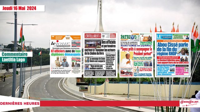 Titrologue du 16 Mai 2024/ Ouverture officielle du Salon Internationale du Livre d'Abidjan 2024