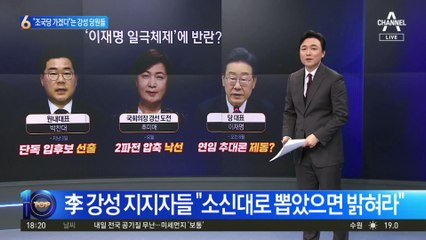 ‘이재명 민주당’의 이변?…“조국당 가겠다”는 강성 당원들