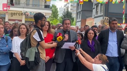 Kobanê Davası Diyarbakır'da protesto edildi