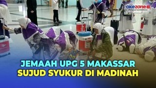 Ratusan Jemaah UPG 5 Makassar Tiba di Madinah Usai Alami Insiden Pesawat Rusak