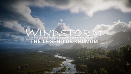 Windstorm The Legend of Khiimori Official Announcement Teaser Trailer