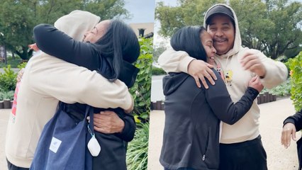 Mamá Y Abuelita Viajan Para Sorprender Hijo Que No Habían Visto En Cinco Años