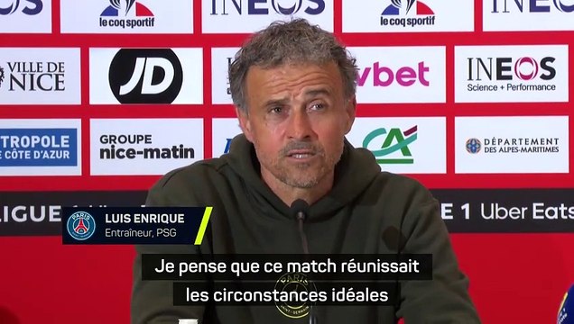 Luis Enrique : L'équipe a montré qu'elle était venue ici pour jouer son football