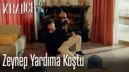 Zeynep yardıma koştu