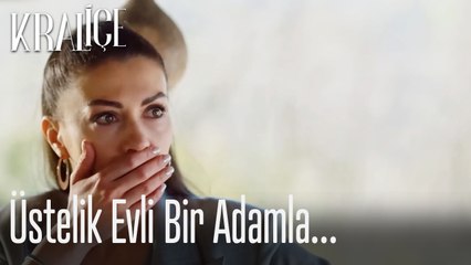 Üstelik evli bir adamla...