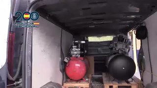 Cientos de bolsas de metanfetamina ocultas en furgonetas, maquinaria y cajas: así es el mayor alijo incautado en España al cártel de Sinaloa