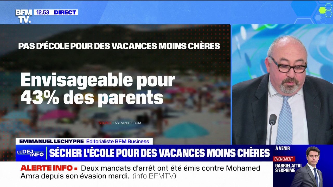 43% des Français se disent prêts à faire manquer quelques jours d'école à leurs enfants