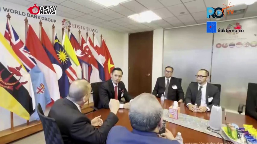 Agus Harimurti Yudhoyono Hadiri Undangan Bank Dunia, Ceritakan Keberhasilan Indonesia Memetakan Tanah