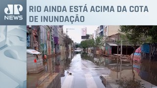 Nível do Guaíba, em Porto Alegre (RS), cai e fica abaixo dos cinco metros