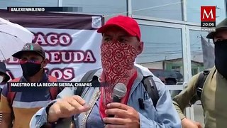 Maestros denuncian la falta de seguridad y amenazas de cárteles criminales en Chiapas