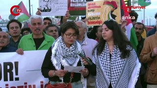 Nakba’nın 76’ncı yıl dönümünde İstanbul'da Filistin Halkıyla Dayanışma Yürüyüşü