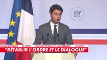 Gabriel Attal : «Au total, ce sont 1.000 effectifs supplémentaires qui sont en train d'être déployés sur place, en plus des 1.700 effectifs qui sont déjà en Nouvelle-Calédonie»