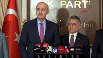 TBMM Başkanı Kurtulmuş'tan AK Parti TBMM Grubunu ziyaret