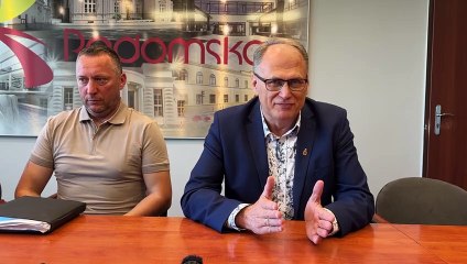 Konferencja prasowa w UM Radomska