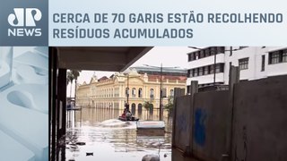 Limpeza nas partes secas de Porto Alegre (RS) se inicia nesta quarta (15)