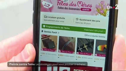 Download Video: Des associations européennes de consommateurs ont porté plainte contre la plateforme chinoise de commerce en ligne Temu, accusée de manipuler les internautes - VIDEO