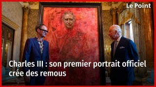 Charles III : son premier portrait officiel crée des remous
