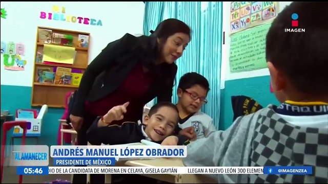 Salario de maestros de educación básica aumentará 10%: López Obrador