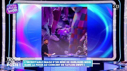 L’incroyable image d’un bébé de quelques mois dans la fosse au concert de Taylor Swift