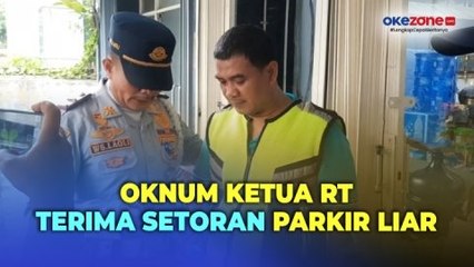 Скачать видео: Terima Setoran Parkir Liar, Oknum Ketua RT Diamankan Bersama 12 Jukir Liar di Jakpus