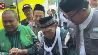 Mengenal Mbah Miskan, calon haji tertua Indonesia yang gemar olahraga
