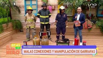 Malas conexiones y manipulación de garrafas