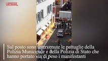 Blitz di Ultima Generazione a Roma: vernice contro i negozi di lusso in via dei Condotti