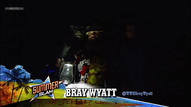 Bray Wyatt with Wyatt Family Entrance SummerSlam 2013