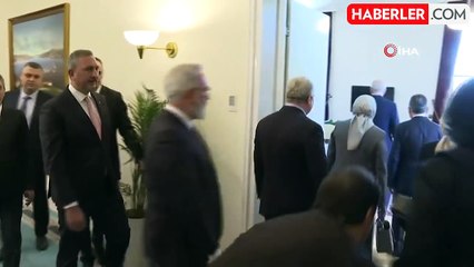 TBMM Başkanı Kurtulmuş'tan AK Parti'ye yeni anayasa ziyareti