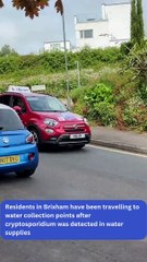 Brixham residents flock to water collection points