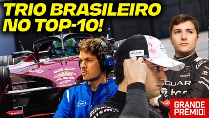 DRUGOVICH, FITTIPALDI E COLLET: como foi o teste dos brasileiros na Fórmula E
