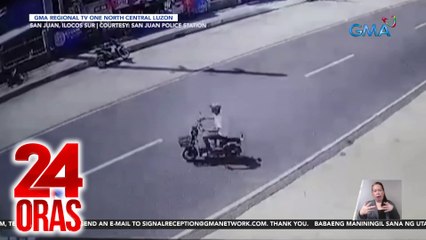 Rider ng e-bike, patay nang salpukin ng truck | 24 Oras