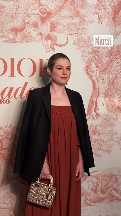 Émilie Dequenne, sublime à la soirée Dior x Madame Figaro