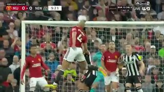 Manchester United 3-2 Newcastle United England Premier League Match Highlights & Goals
