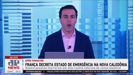 França decreta estado de emergência na Nova Caledônia