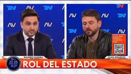 "Vos ganás más de tres palos con la nuestra": Grabois arruinó al "liberal" Marra